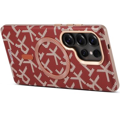 Захисний чохол ESEBLE Letter Pattern Magnetic для Samsung Galaxy S26 Ultra (S948) - Red