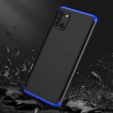 Захисний чохол GKK Double Dip Case для Samsung Galaxy A31 (A315) - Black / Blue