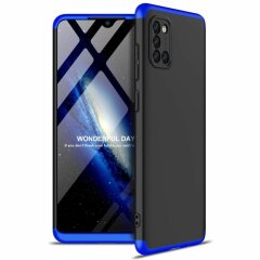 Захисний чохол GKK Double Dip Case для Samsung Galaxy A31 (A315) - Black / Blue
