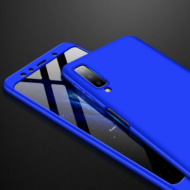 Защитный чехол GKK Double Dip Case для Samsung Galaxy A7 2018 (A750) - Blue
