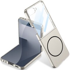 Защитный чехол GKK UltraThin Magnetic для Samsung Galaxy Flip 7 - Titanium Grey