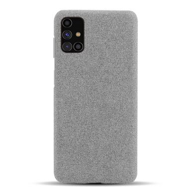 Захисний чохол KSQ Cloth Style для Samsung Galaxy M31s (M317) - Light Grey