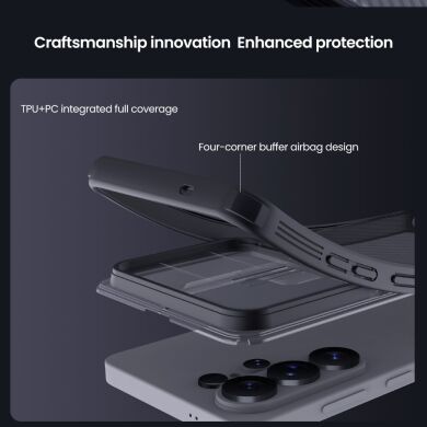 Захисний чохол NILLKIN CamShield Pro (Clear Version) для Samsung Galaxy S26 Ultra - Black