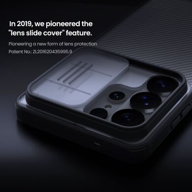 Захисний чохол NILLKIN CamShield Pro (Clear Version) для Samsung Galaxy S26 Ultra - Black