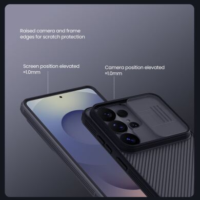 Захисний чохол NILLKIN CamShield Pro (Clear Version) для Samsung Galaxy S26 Ultra - Black