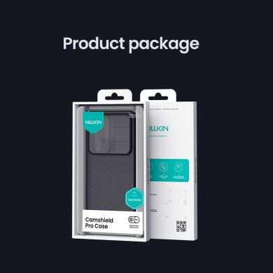 Захисний чохол NILLKIN CamShield Pro (Clear Version) для Samsung Galaxy S26 Ultra - Black