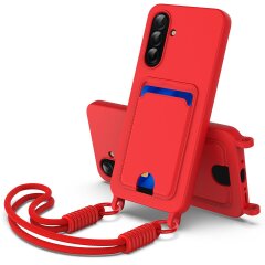 Защитный чехол Reframe Silicone Holder для Samsung Galaxy A17 (A175) - Red