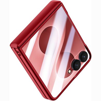 Защитный чехол Reframe Slim Clear Case для Samsung Galaxy Flip 8 - Red
