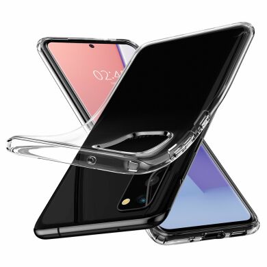 Защитный чехол Spigen (SGP) Crystal Flex для Samsung Galaxy S20 (G980) - Crystal Clear