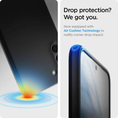Защитный чехол Spigen (SGP) Thin Fit для Samsung Galaxy S21 (G991) - Black