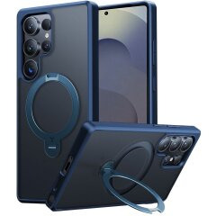 Защитный чехол TORRAS Ostand Q3 Spin (with MagSafe) для Samsung Galaxy S25 Ultra (S938) - Navy Blue