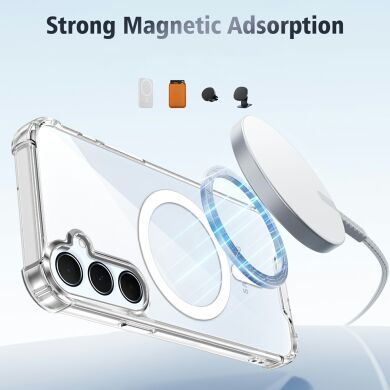 Захисний чохол UniCase AirBag Flow MagSafe для Samsung Galaxy S26 FE / S25 FE - Transparent