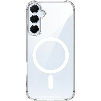 Захисний чохол UniCase AirBag Flow MagSafe для Samsung Galaxy S26 FE / S25 FE - Transparent