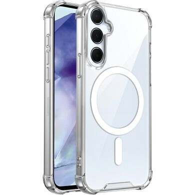 Захисний чохол UniCase AirBag Flow MagSafe для Samsung Galaxy S26 FE / S25 FE - Transparent