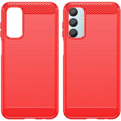 Защитный чехол UniCase Carbon для Samsung Galaxy M15 (M156) - Red