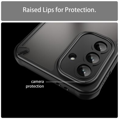 Защитный чехол UniCase Falcon Frame для Samsung Galaxy A56 (A566) - Black