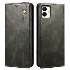 Защитный чехол UniCase Leather Wallet для Samsung Galaxy A07 (A075) - Green
