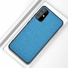 Захисний чохол UniCase Texture Style для Samsung Galaxy S20 (G980) - Baby Blue