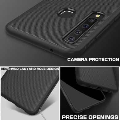 Захисний чохол UniCase Twill Soft для Samsung Galaxy A9 2018 (A920) - Black