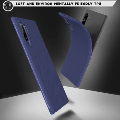 Защитный чехол UniCase Twill Soft для Samsung Galaxy Note 10+ (N975) - Blue