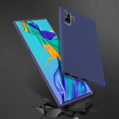 Защитный чехол UniCase Twill Soft для Samsung Galaxy Note 10 Pro - Blue