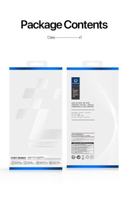 Защитный чехол Dux Ducis Fort Series для Samsung Galaxy Fold 8 Ultra - Blue