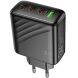 Сетевое зарядное устройство Hoco CS27A 67W (3Type-C + USB) - Black. Фото 1 из 8