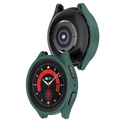 Защитный чехол Deexe Protective Frame для Samsung Galaxy Watch 5 Pro (45mm) - Dark Green