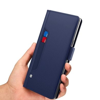 Чохол-книжка Deexe Eclipse Wallet для Samsung Galaxy A22 5G (A226) - Blue