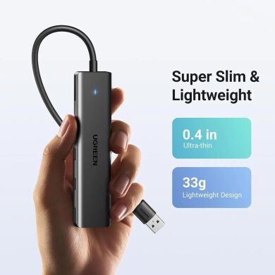 USB HUB UGREEN CM219 4 in 1 USB to 4USB 3.0 (25851) - Black