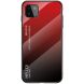 Захисний чохол Deexe Gradient Color для Samsung Galaxy A22 5G (A226) - Black / Red