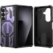 Защитный чехол Deexe Tank Stand для Samsung Galaxy Fold 8 Ultra / Fold 7 - Purple. Фото 2 из 10