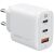 Сетевое зарядное устройство Intaleo TCG65GAN 65W GaN Charger - White