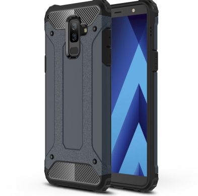 Защитный чехол UniCase Rugged Guard для Samsung Galaxy A6+ 2018 (A605) - Dark Blue