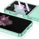 Захисний чохол GKK Translucent для Samsung Galaxy Flip 6 - Transparent Green