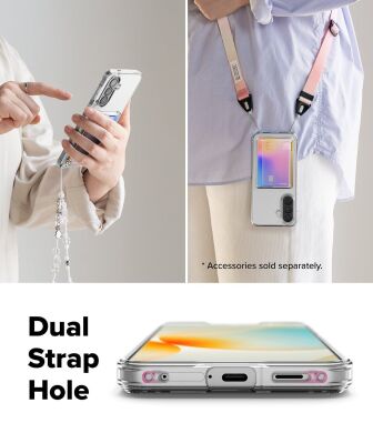 Захисний чохол Ringke Fusion Card для Samsung Galaxy A57 (A576) 8800328818019 - Clear