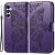 Чохол UniCase Butterfly Pattern для Samsung Galaxy A05s (A057) - Dark Purple