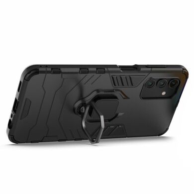 Защитный чехол Deexe Hybrid Case для Samsung Galaxy A13 (А135) - Black