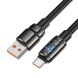 Кабель Hoco U143 USB to Type-C (5A, 1.2m) - Black