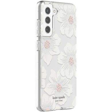 Защитный чехол Kate Spade NY Protective Hardshell для Samsung Galaxy S21 FE (G990) - Hollyhock Floral