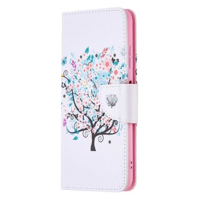 Чехол-книжка Deexe Color Wallet для Samsung Galaxy A22 5G (A226) - Tree