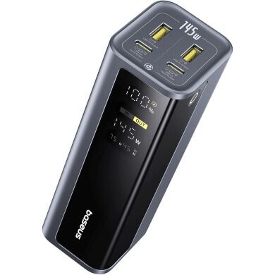 Внешний аккумулятор Baseus EnerGeek GP12 145W (20800mAh) + кабель Type-C to Type-C P10082109813-00 - Grey