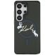 Захисний чохол Karl Lagerfeld IML Choupettes Karl Script Logo MagSafe для Samsung Galaxy S26 Ultra (KLHMS26L5HKSCAK) - Black