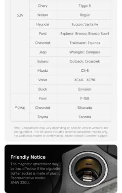 Автомобільний зарядний пристрій Baseus PrimeTrip VP2 60W (Type-C + USB) C0207400 - Black