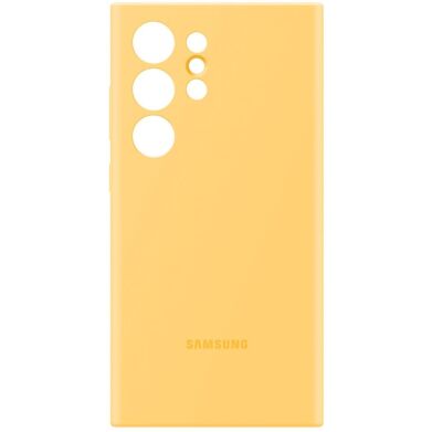 Защитный чехол Silicone Case для Samsung Galaxy S24 Ultra (S928) EF-PS928TYEGWW - Yellow