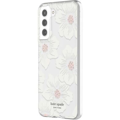 Защитный чехол Kate Spade NY Protective Hardshell для Samsung Galaxy S21 FE (G990) - Hollyhock Floral