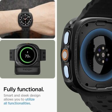 Защитный чехол Spigen Liquid Air Case для Samsung Galaxy Watch Ultra 2 (ACS11610) - Matte Black