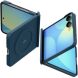 Защитный чехол Spigen AirSkin Aramid (MagFit) для Samsung Galaxy Flip 8 (ACS11514) - Navy. Фото 2 из 12