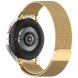 Ремешок Deexe Milanese QuickFit для Samsung Galaxy Watch 4 / 4 Classic / 5 / 5 Pro / 6 / 6 Classic - Gold. Фото 1 из 11