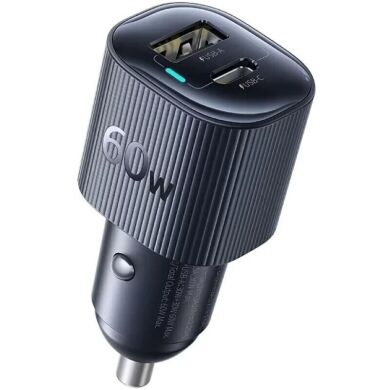 Автомобільний зарядний пристрій Baseus PrimeTrip VP2 60W (Type-C + USB) C0207400 - Black
